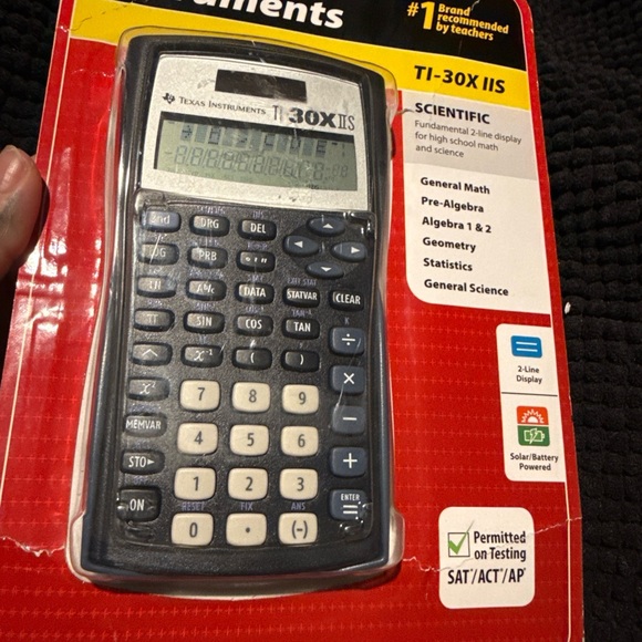 Texas Instruments Other - Texas Instruments TI-30X IIS Scientific Calculator - Blue and Yellow